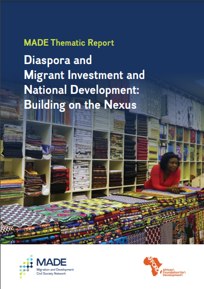 Diaspora And Migrant Investment And National Dev Building On The Nexus